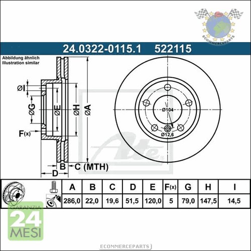 Kit dischi freno - freno, powerdisc